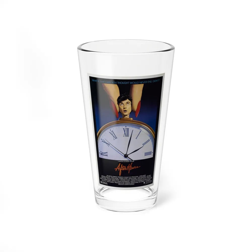 AFTER HOURS 1985 Movie Poster - Pint Glass 16oz-16oz-Go Mug Yourself