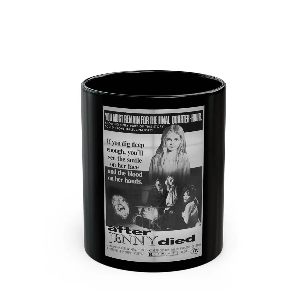 AFTER JENNY DIED (TERROR FROM UNDER THE HOUSE) 1971 Movie Poster - Black Coffee Mug-11oz-Go Mug Yourself