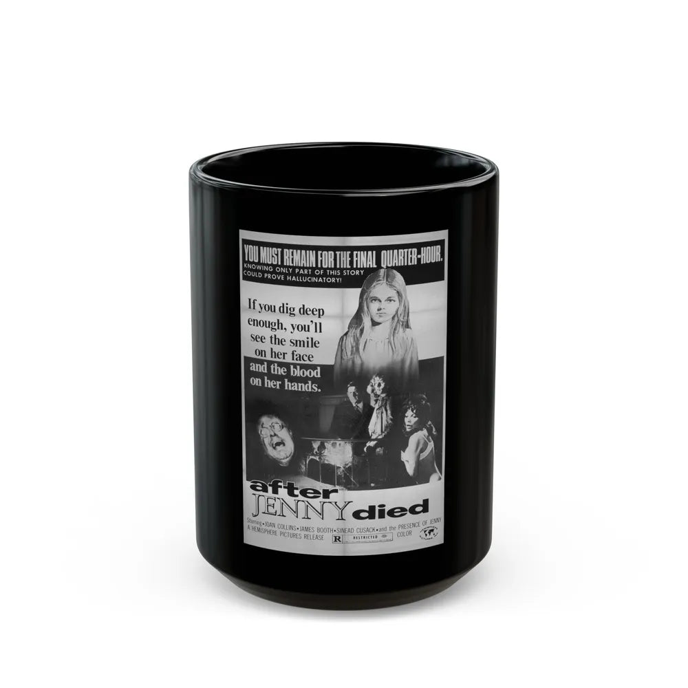 AFTER JENNY DIED (TERROR FROM UNDER THE HOUSE) 1971 Movie Poster - Black Coffee Mug-15oz-Go Mug Yourself