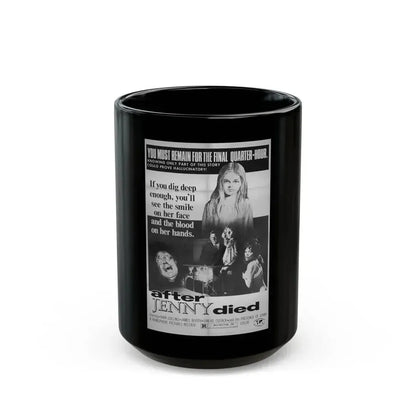 AFTER JENNY DIED (TERROR FROM UNDER THE HOUSE) 1971 Movie Poster - Black Coffee Mug 15oz - Go Mug Yourself