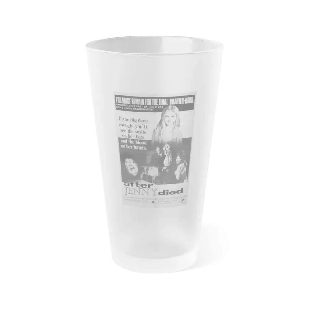 AFTER JENNY DIED (TERROR FROM UNDER THE HOUSE) 1971 Movie Poster - Frosted Pint Glass 16oz-Go Mug Yourself