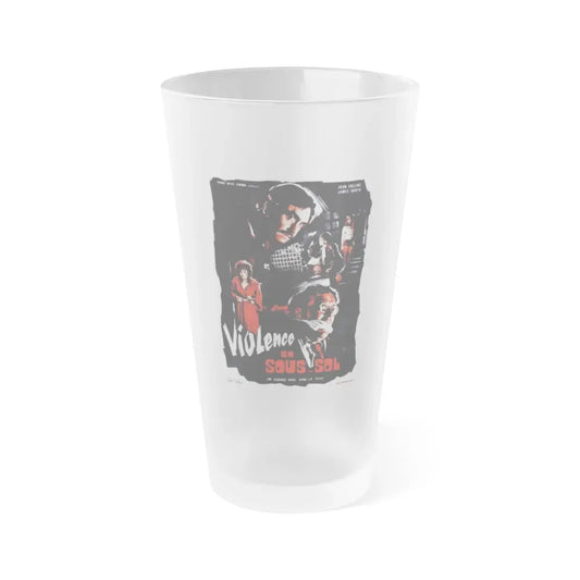 AFTER JENNY DIED (TERROR FROM UNDER THE HOUSE) (FRENCH) 1971 Movie Poster - Frosted Pint Glass 16oz Default Title - Go Mug Yourself