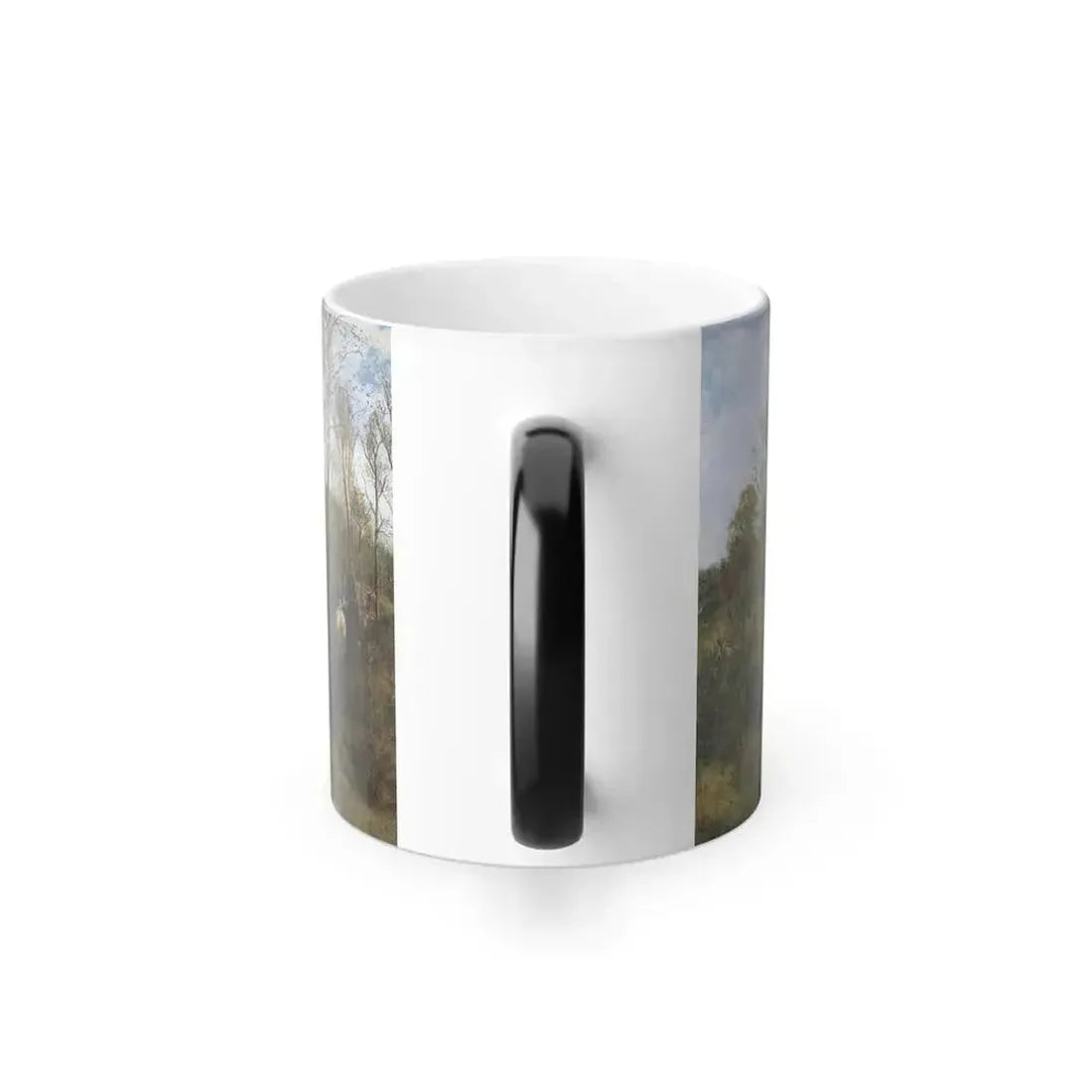 After Maksymilian Gierymski (1846-1874) The Hunting Party - Oil on Canvas - Color Changing Mug 11oz - Go Mug Yourself