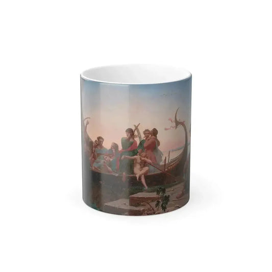 After Marc Gabriel Charles Gleyre (1808-1874) Les illusions perdues - Oil on Canvas - Color Changing Mug 11oz 11oz - Go Mug Yourself