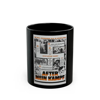 AFTER MEIN KAMPF 1940 Movie Poster - Black Coffee Mug 11oz - Go Mug Yourself