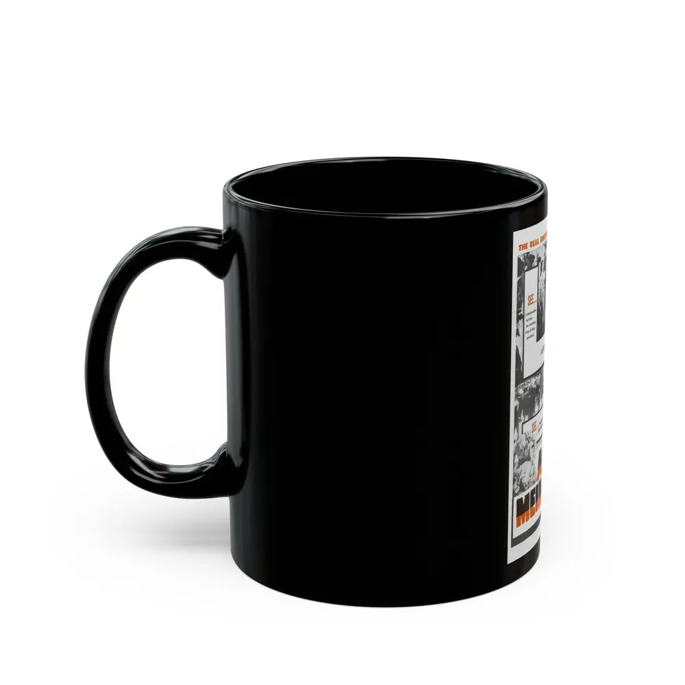 AFTER MEIN KAMPF 1940 Movie Poster - Black Coffee Mug-Go Mug Yourself