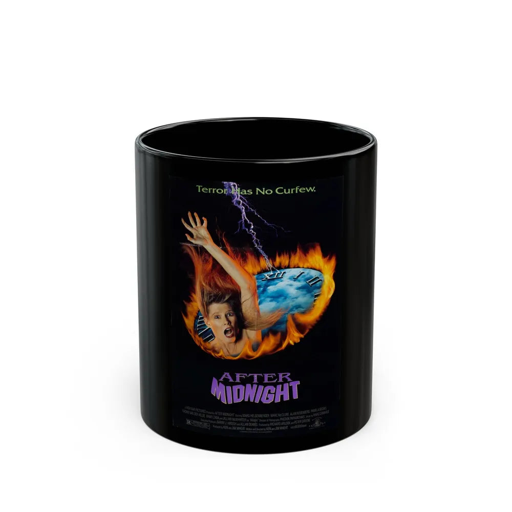 AFTER MIDNIGHT 1989 Movie Poster - Black Coffee Mug-11oz-Go Mug Yourself