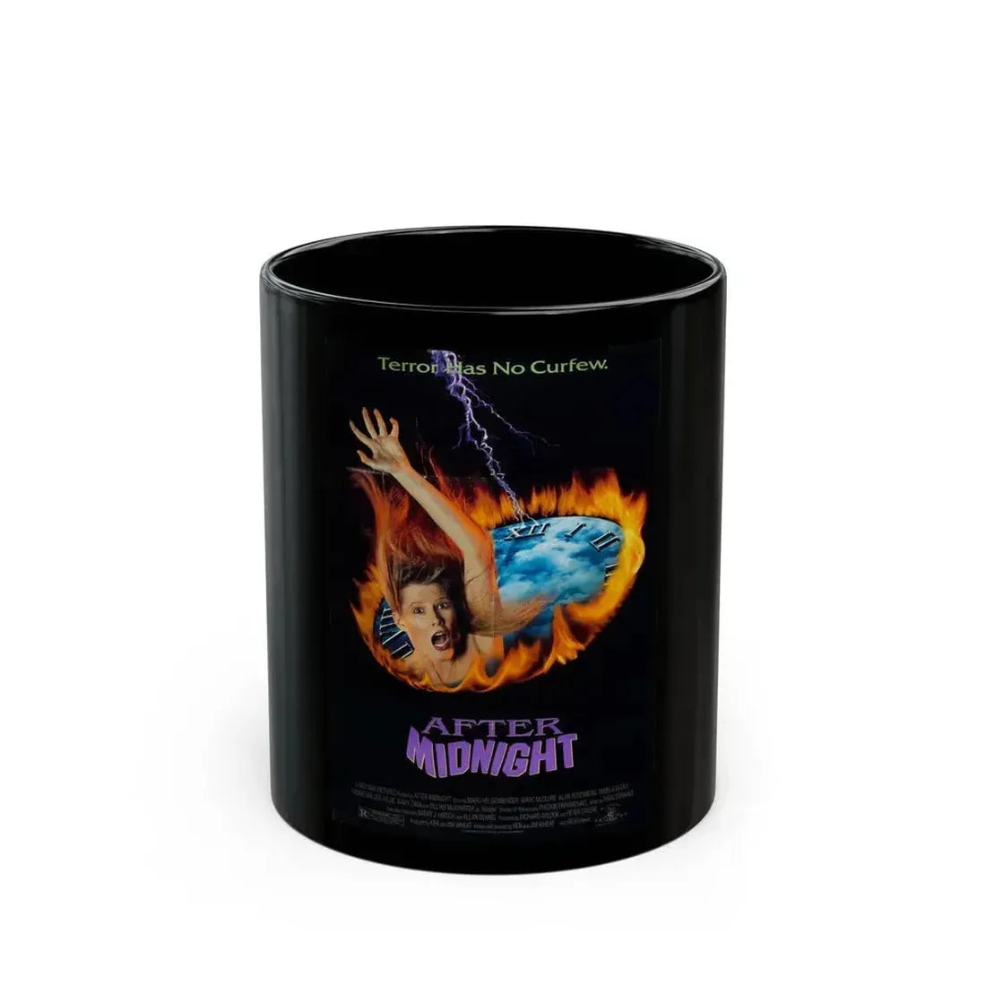 AFTER MIDNIGHT 1989 Movie Poster - Black Coffee Mug 11oz - Go Mug Yourself