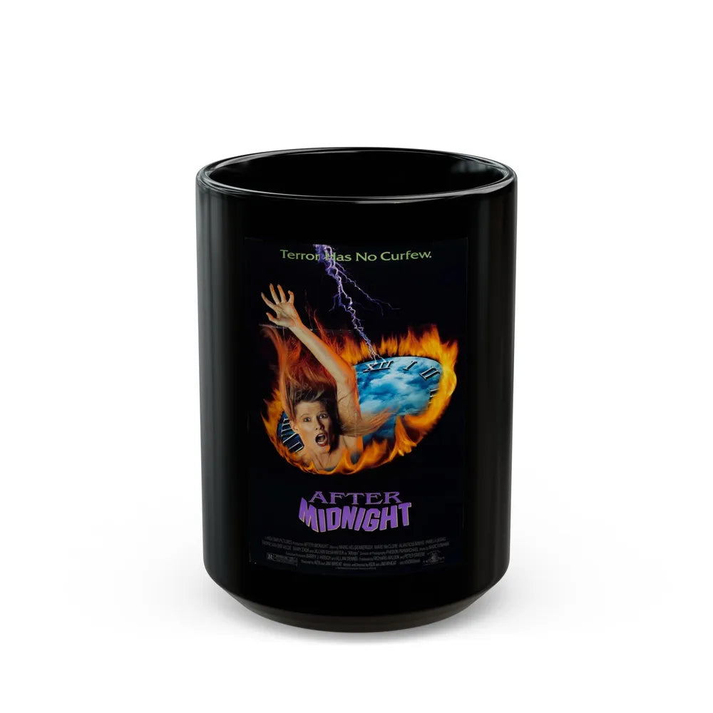 AFTER MIDNIGHT 1989 Movie Poster - Black Coffee Mug-15oz-Go Mug Yourself