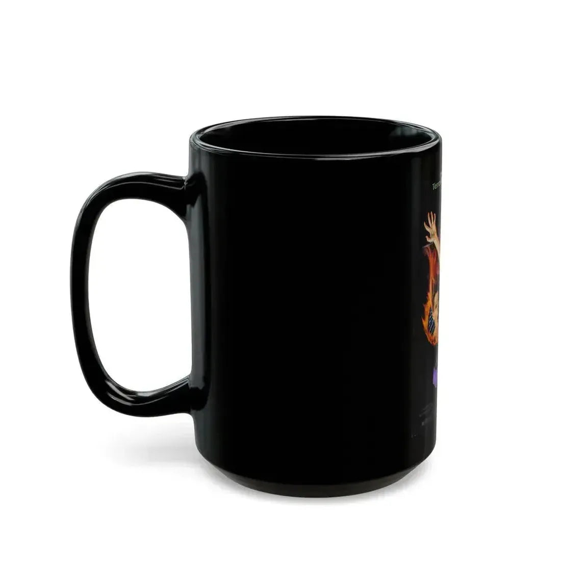 AFTER MIDNIGHT 1989 Movie Poster - Black Coffee Mug - Go Mug Yourself