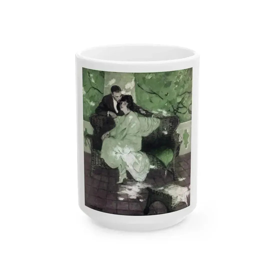 After My Fashion, McCall's magazine, July 1922 - White Coffee Mug 15oz - Go Mug Yourself