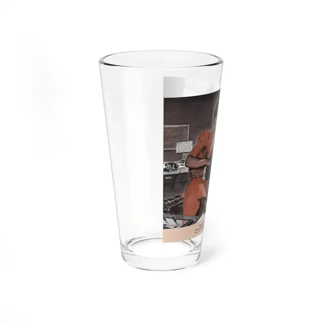 After Ten Years, Redbook, March 1943 (Magazine Illustration) Pint Glass 16oz - Go Mug Yourself