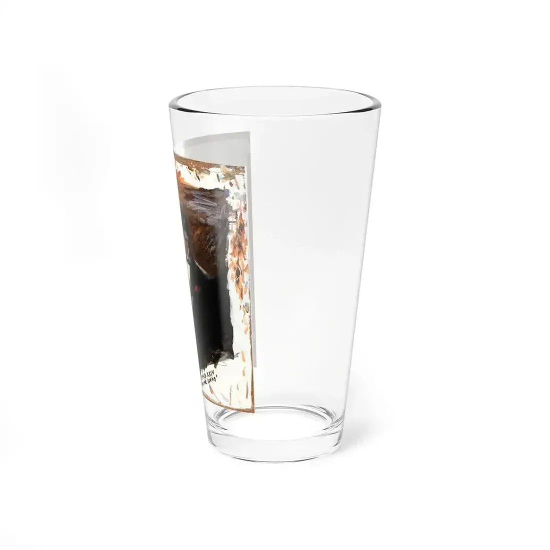 After the Loving, Harlequin Presents 1019, Paperback Novel Cover, 1987 - Pint Glass 16oz - Go Mug Yourself