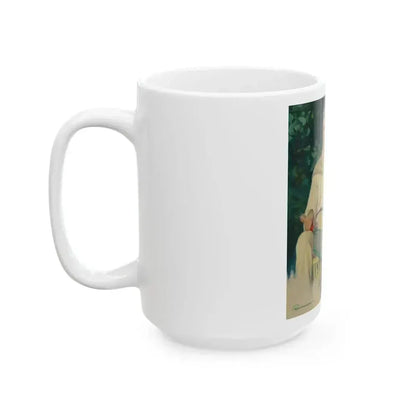 After the Match, Liberty Magazine cover, June 1, 1935 - White Coffee Mug - Go Mug Yourself