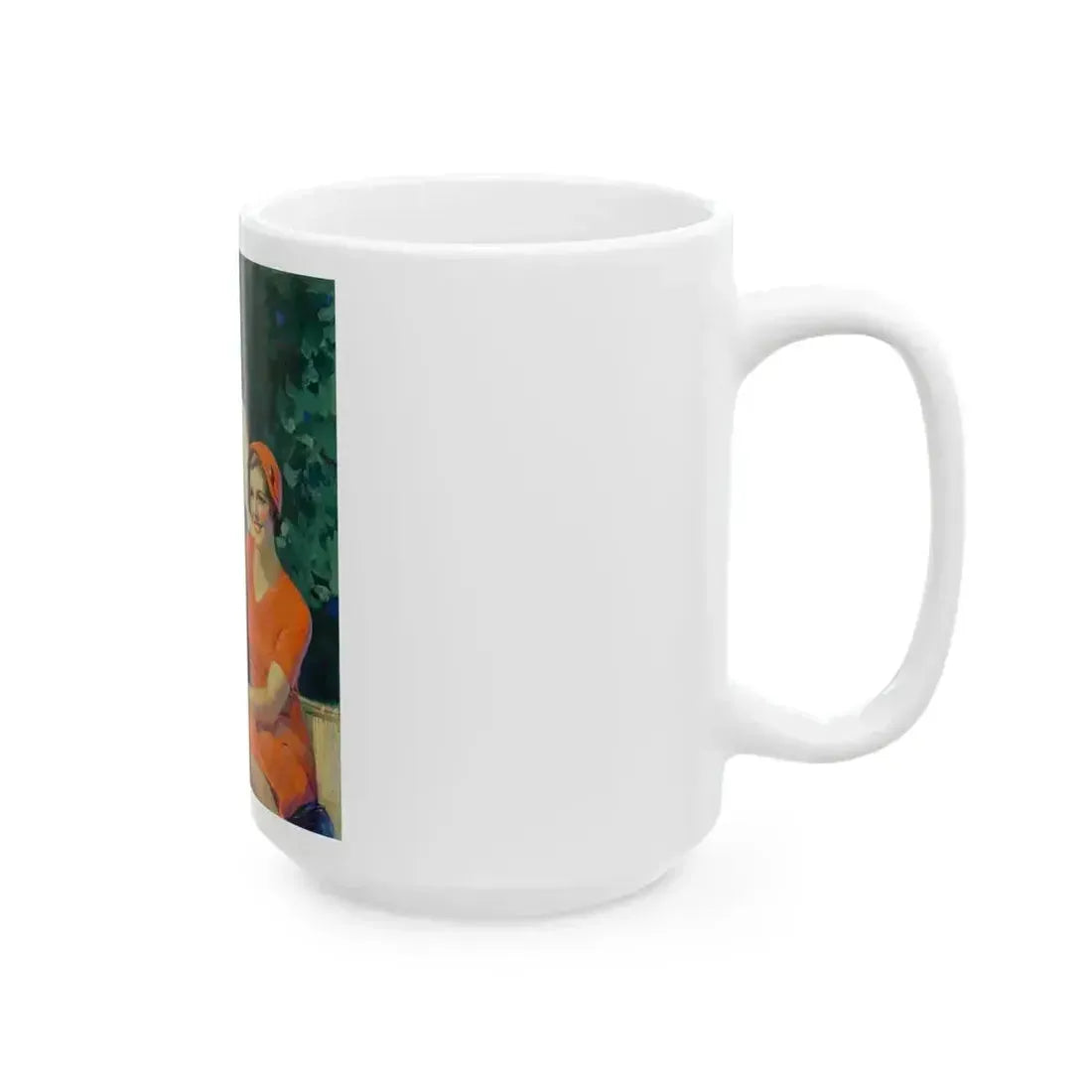 After the Match, Liberty Magazine cover, June 1, 1935 - White Coffee Mug - Go Mug Yourself