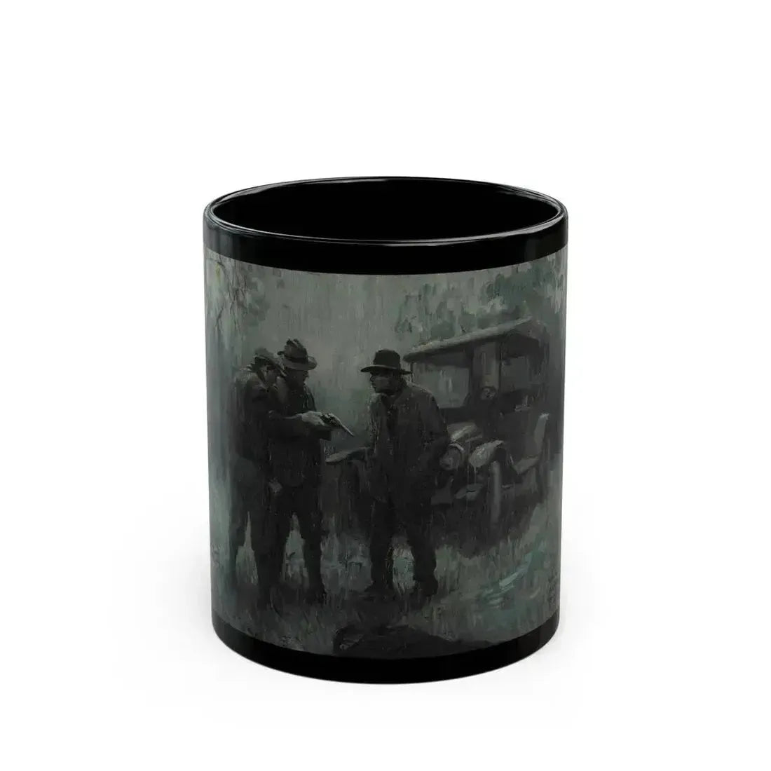 After the Shoot Out, 1925 - Black Coffee Mug 11oz - Go Mug Yourself