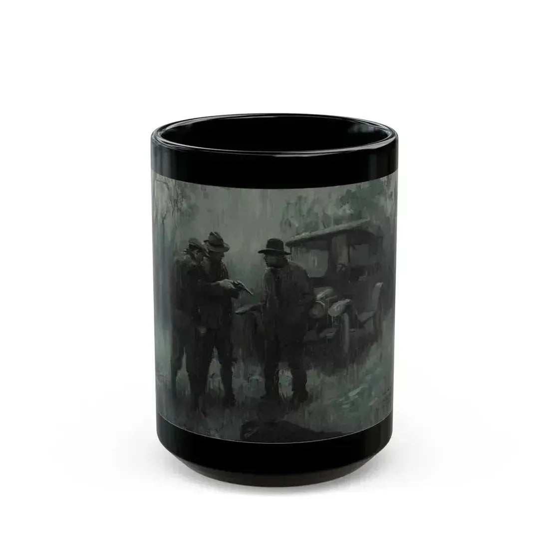 After the Shoot Out, 1925 - Black Coffee Mug 15oz - Go Mug Yourself