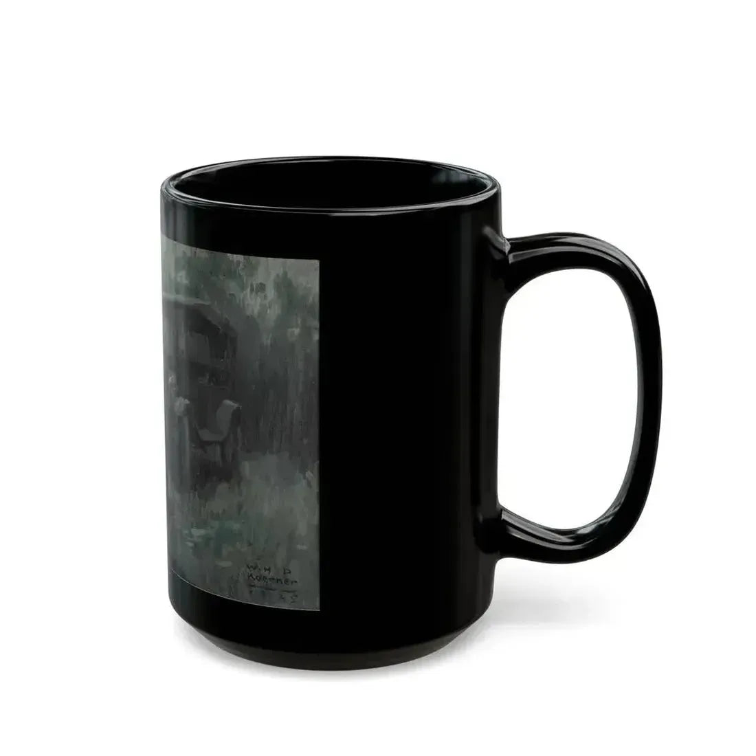 After the Shoot Out, 1925 - Black Coffee Mug - Go Mug Yourself