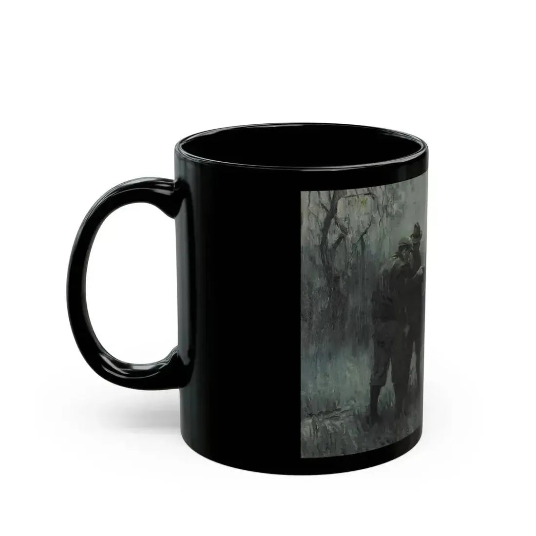 After the Shoot Out, 1925 - Black Coffee Mug - Go Mug Yourself