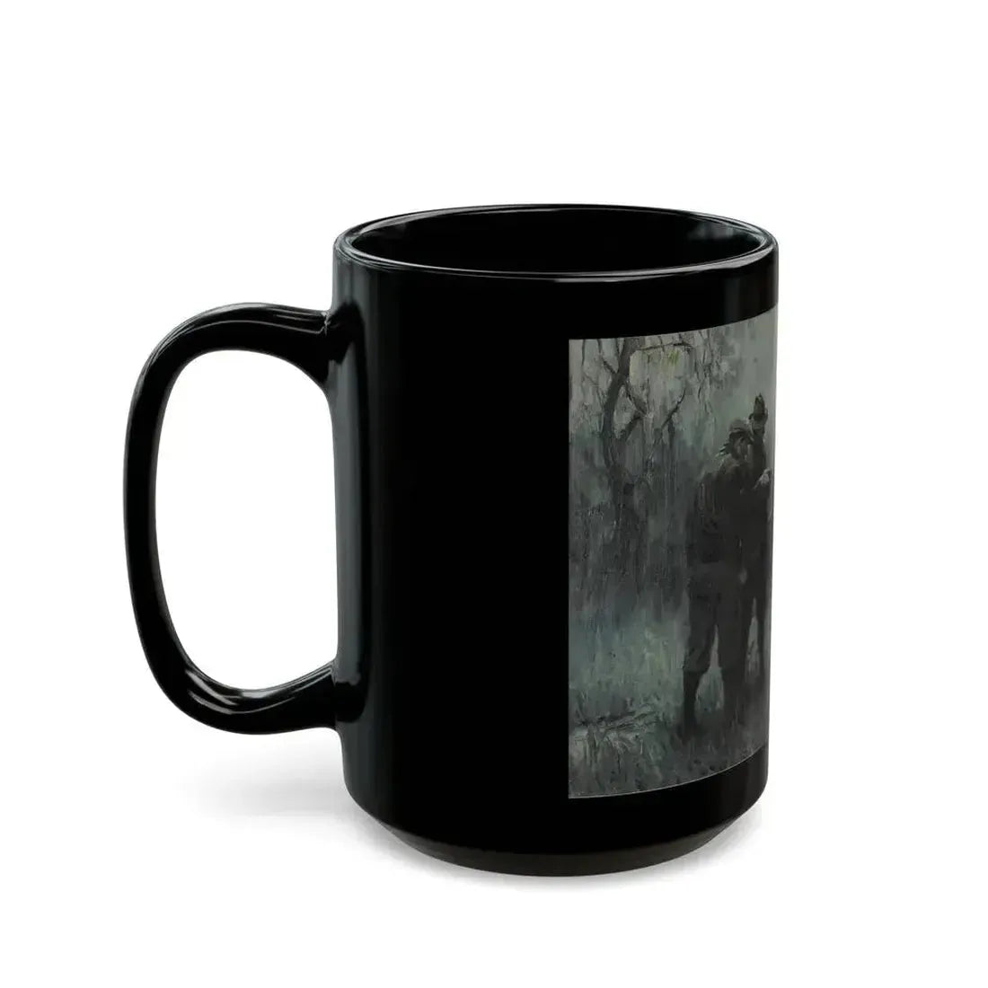 After the Shoot Out, 1925 - Black Coffee Mug - Go Mug Yourself