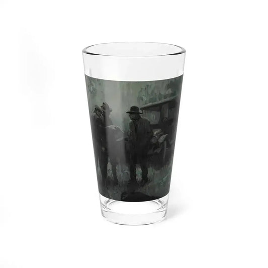 After the Shoot Out, 1925 (Magazine Illustration) Pint Glass 16oz 16oz - Go Mug Yourself