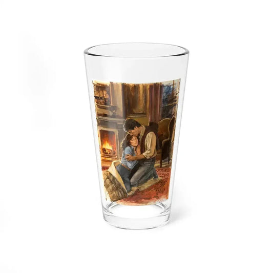 After the Stars Fall, Harlequin Romance 2726, Paperback Novel Cover, 1985 - Pint Glass 16oz 16oz - Go Mug Yourself