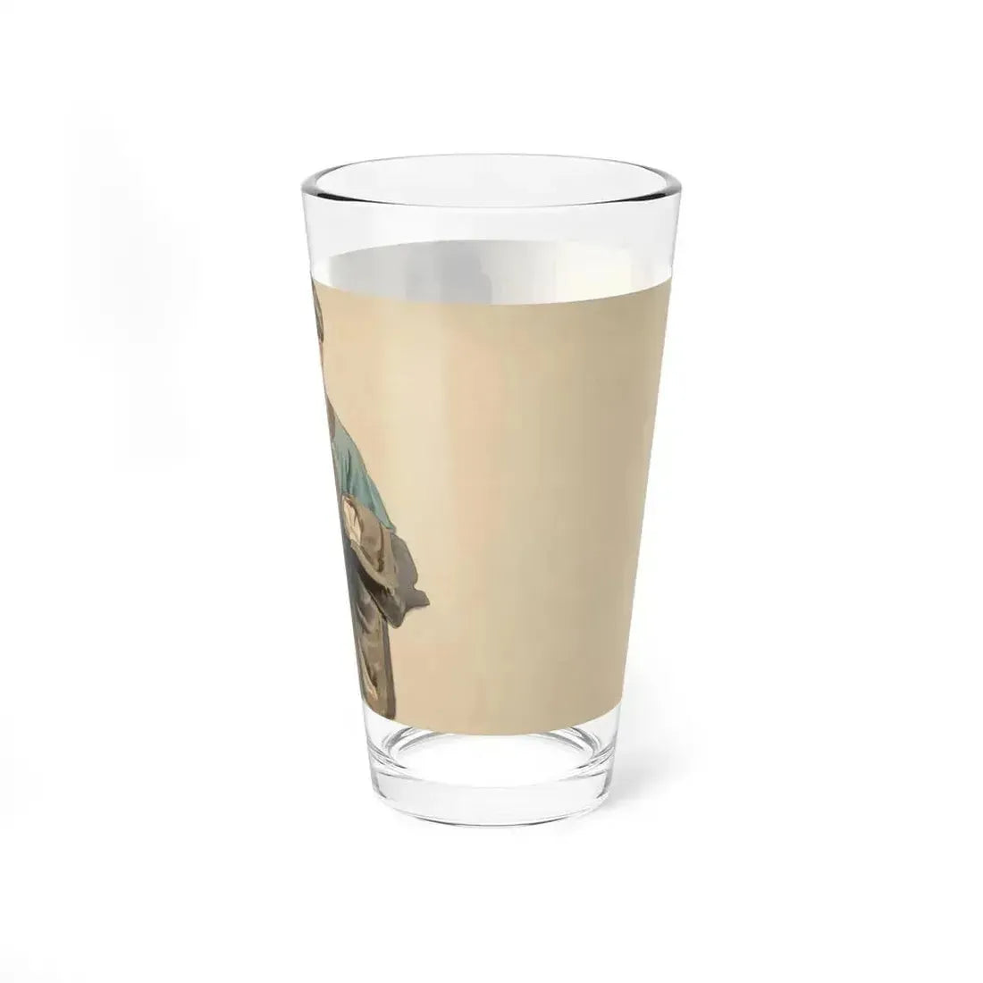 After Work (Magazine Illustration) Pint Glass 16oz - Go Mug Yourself