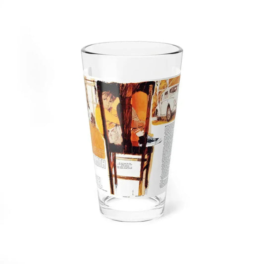 Aftermath of a Quarrel, Woman's Day, September 1966 (Magazine Illustration) Pint Glass 16oz 16oz - Go Mug Yourself