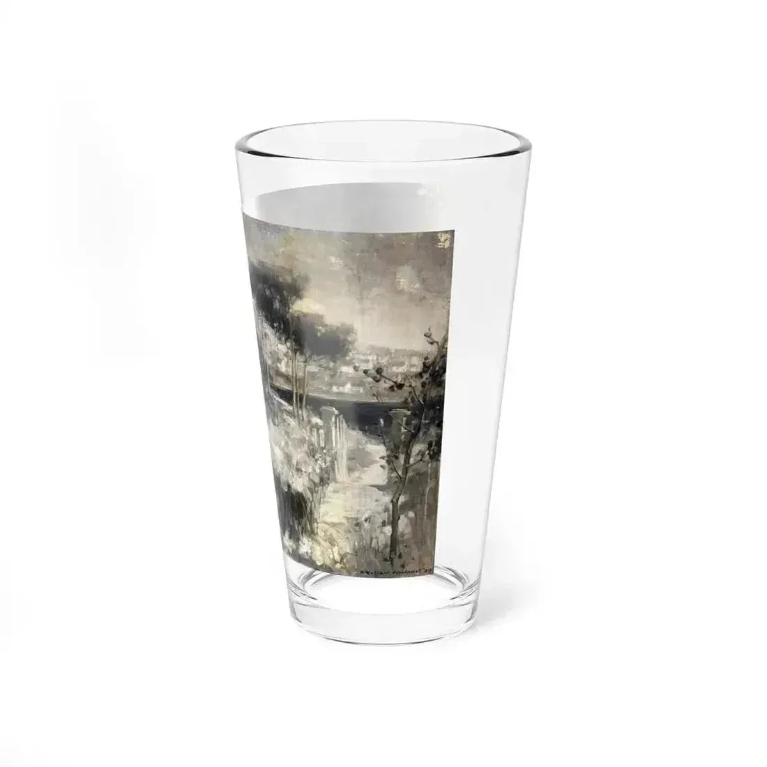 Afternoon Meeting, 1927 (Magazine Illustration) Pint Glass 16oz - Go Mug Yourself