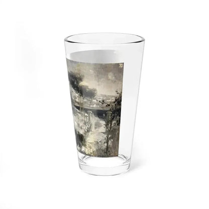 Afternoon Meeting, 1927 (Magazine Illustration) Pint Glass 16oz - Go Mug Yourself