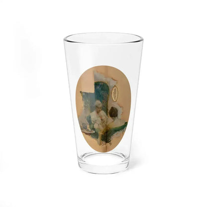 Afternoon Tea, 1919 (Magazine Illustration) Pint Glass 16oz 16oz - Go Mug Yourself