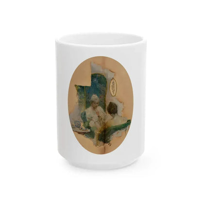 Afternoon Tea, 1919 - White Coffee Mug 15oz - Go Mug Yourself