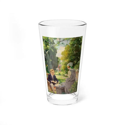 Afternoon Tea (Magazine Illustration) Pint Glass 16oz 16oz - Go Mug Yourself