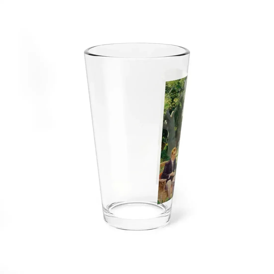 Afternoon Tea (Magazine Illustration) Pint Glass 16oz - Go Mug Yourself