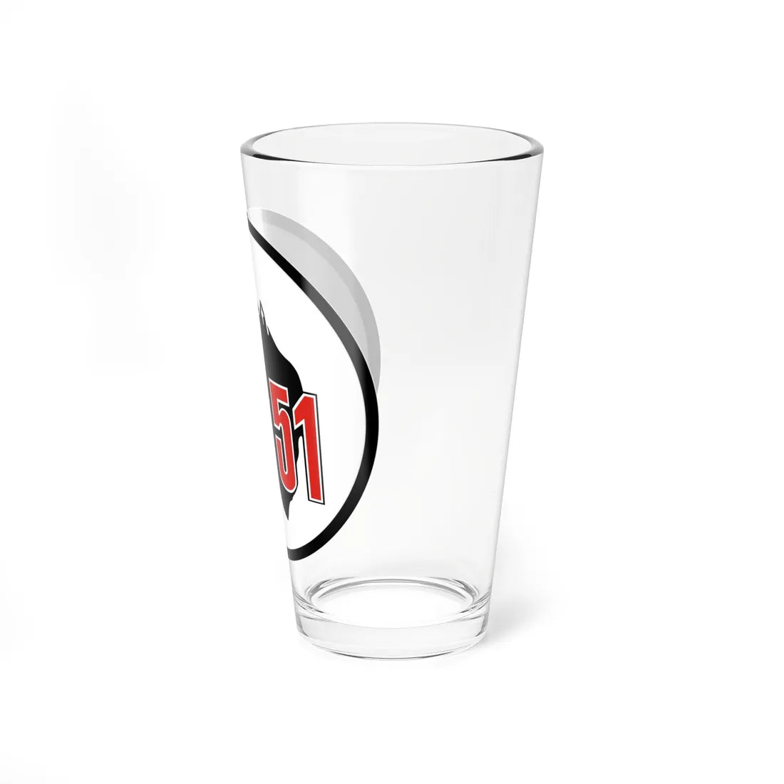 AG51 Wappen (Germany) (Coat of Arms) Pint Glass 16oz - Go Mug Yourself