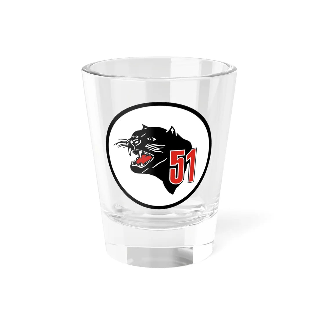 AG51 Wappen (Germany) (Coat of Arms) Shot Glass 1.5oz - Go Mug Yourself