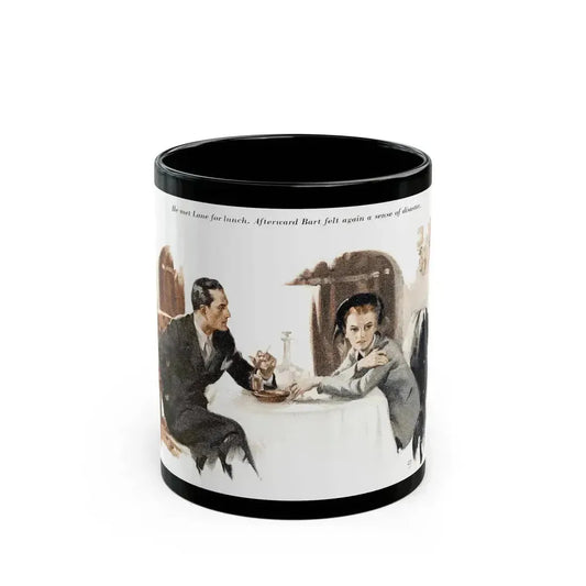 Again a sense of disaster - Black Coffee Mug 11oz - Go Mug Yourself