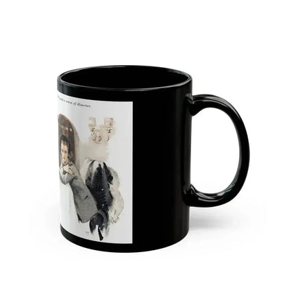 Again a sense of disaster - Black Coffee Mug - Go Mug Yourself