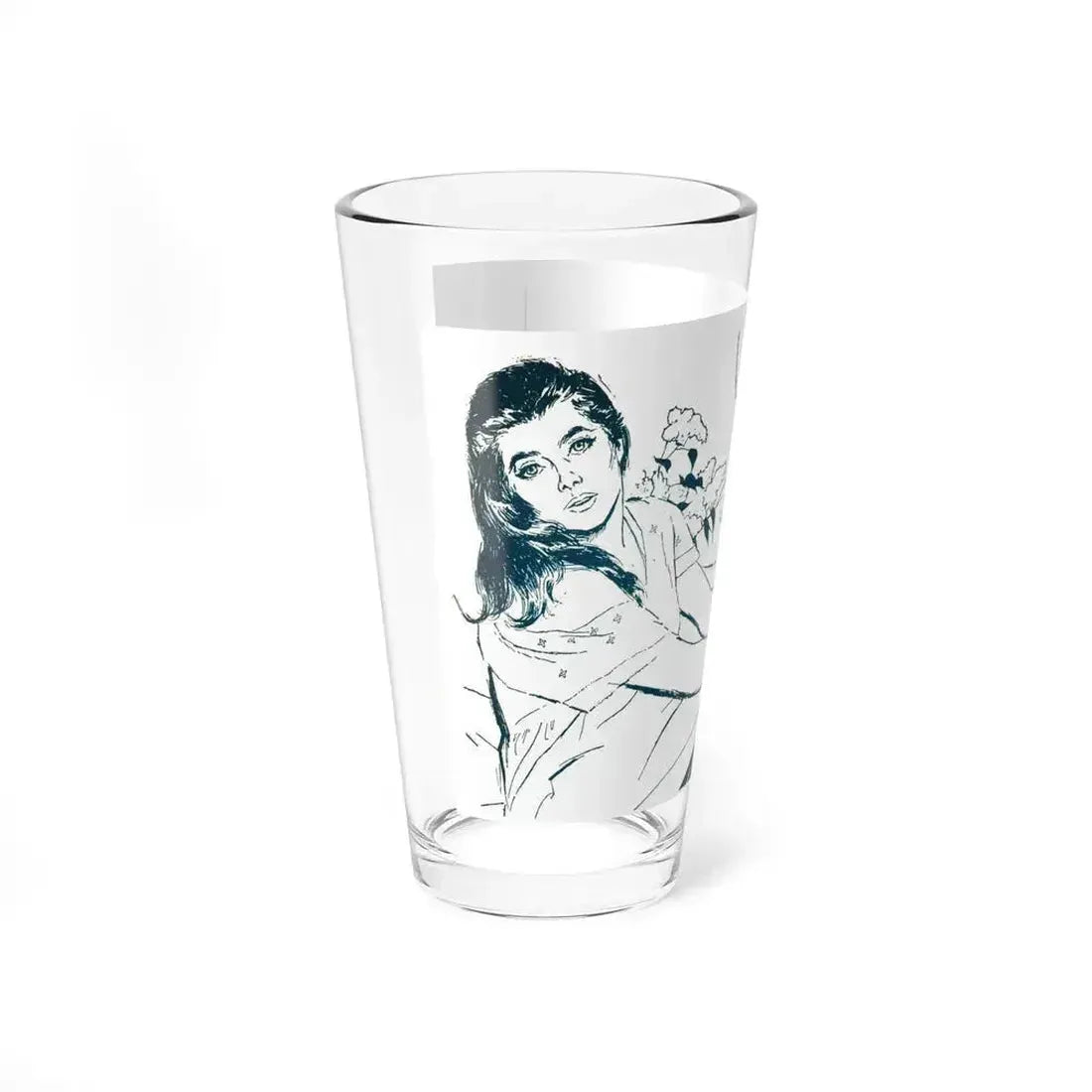 Against the Rules, Redbook, August 1955 (Magazine Illustration) Pint Glass 16oz - Go Mug Yourself
