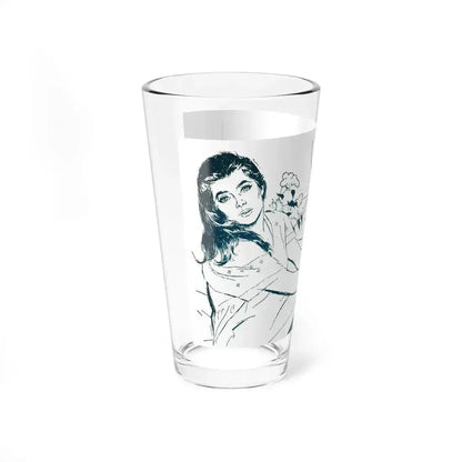 Against the Rules, Redbook, August 1955 (Magazine Illustration) Pint Glass 16oz - Go Mug Yourself