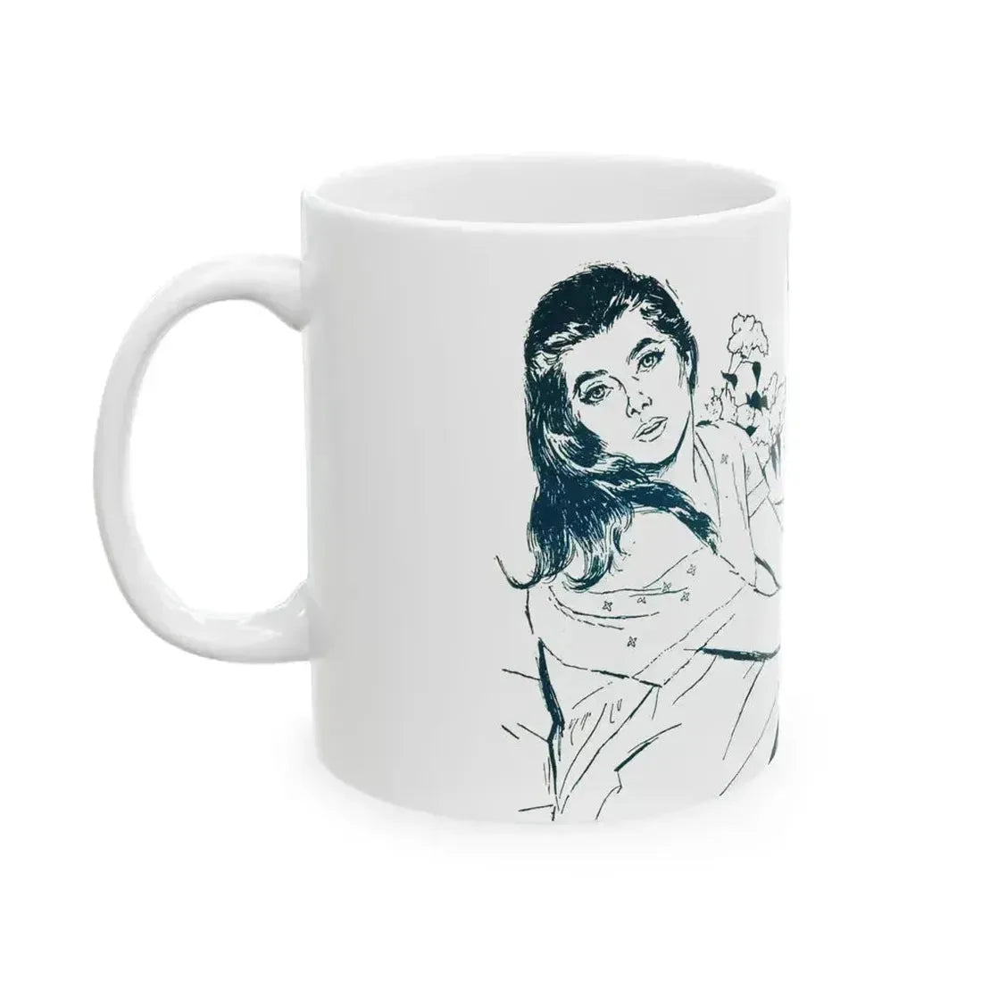 Against the Rules, Redbook, August 1955 - White Coffee Mug - Go Mug Yourself