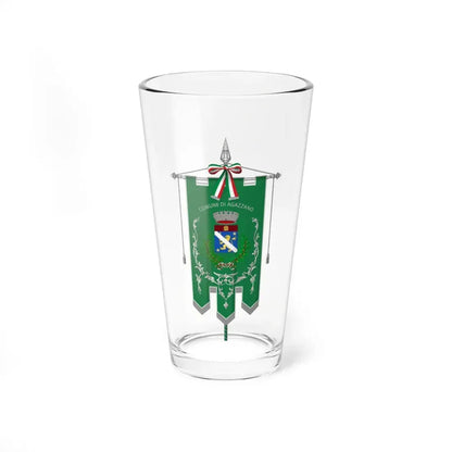 Agazzano-Gonfalone (Italy) Pint Glass 16oz 16oz - Go Mug Yourself