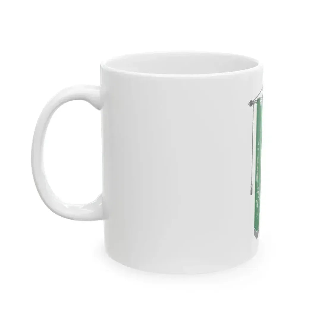 Agazzano-Gonfalone (Italy) White Coffee Mug - Go Mug Yourself