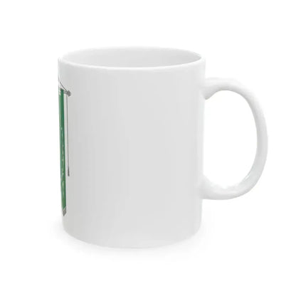 Agazzano-Gonfalone (Italy) White Coffee Mug - Go Mug Yourself