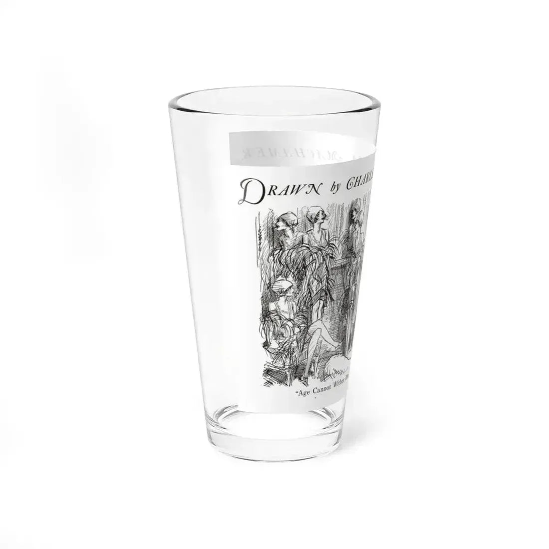 Age Cannot Wither Her, Judge magazine, May 19, 1928 (Magazine Illustration) Pint Glass 16oz - Go Mug Yourself