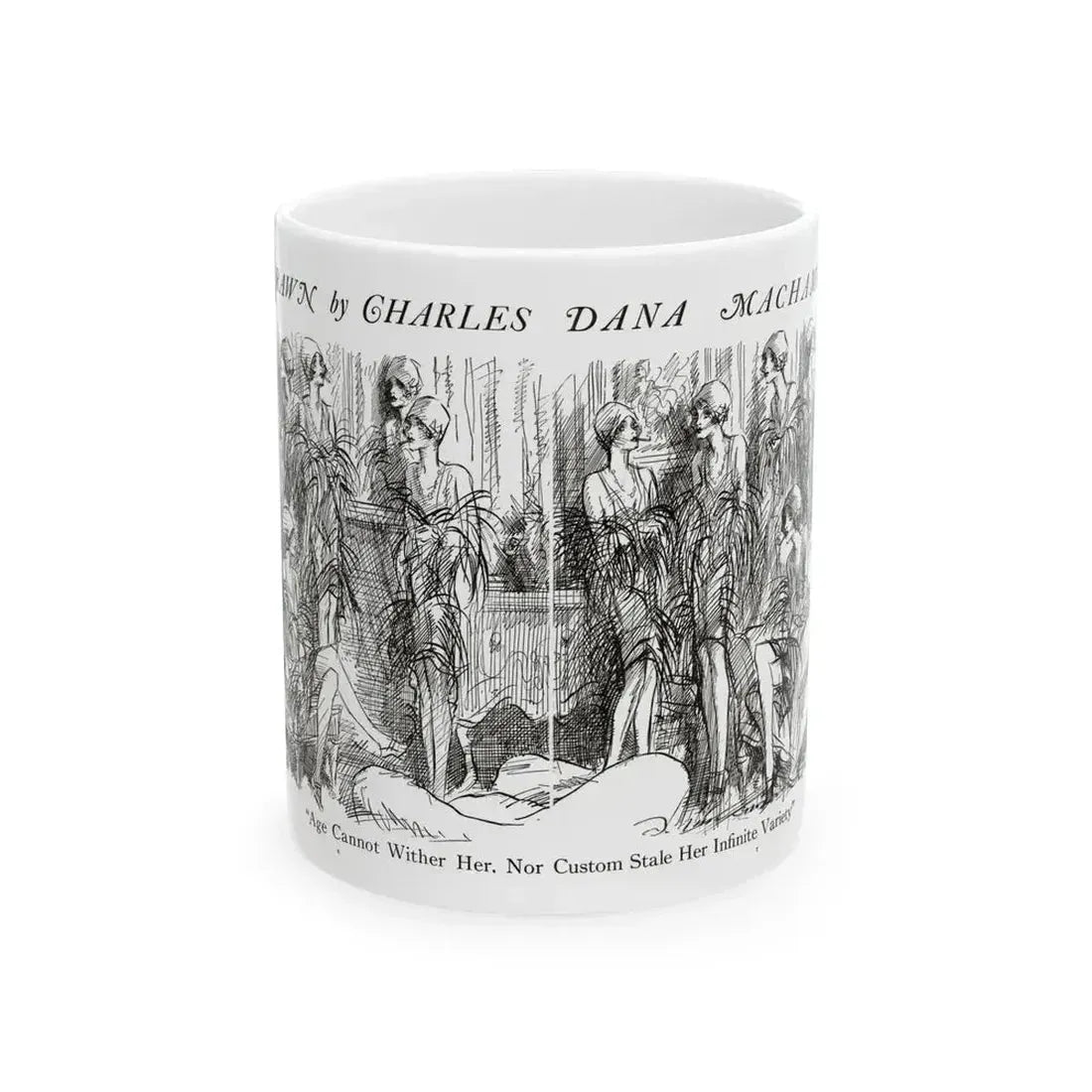 Age Cannot Wither Her, Judge magazine, May 19, 1928 - White Coffee Mug 11oz - Go Mug Yourself