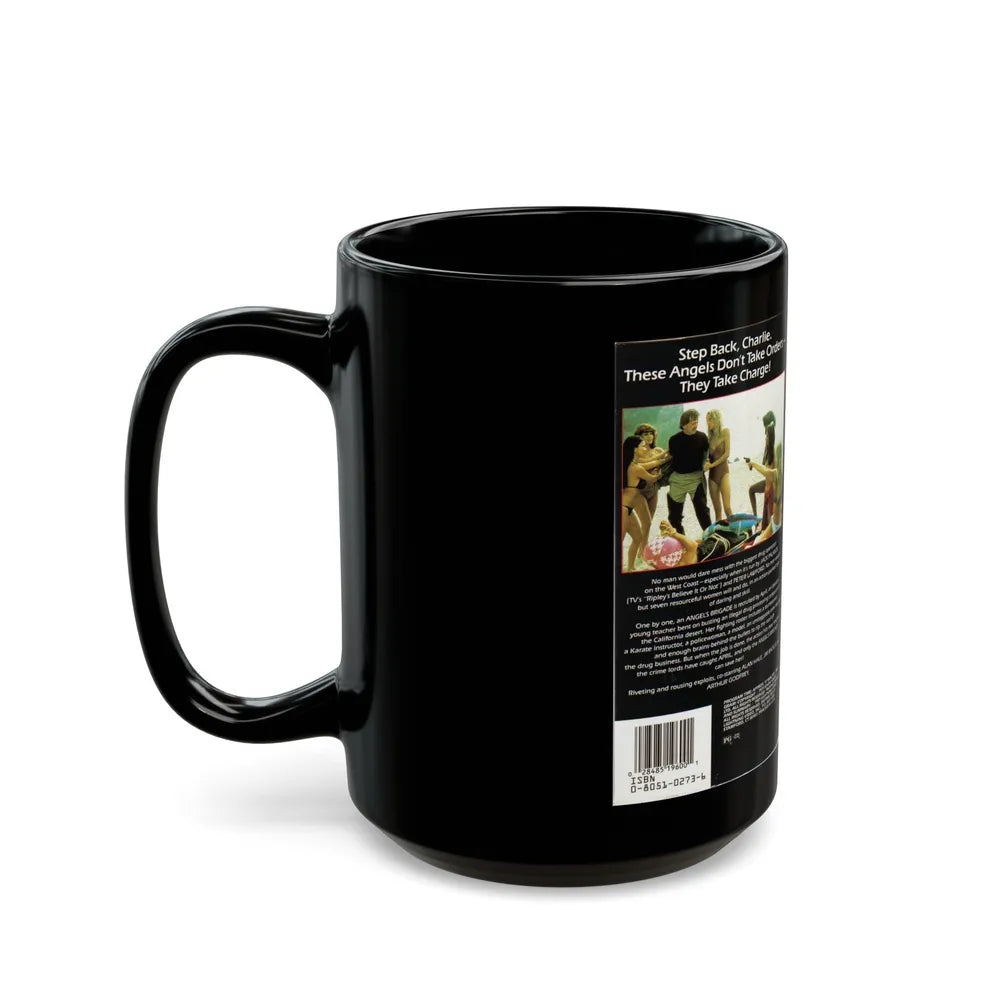 AGELS BRIGADE (VHS COVER) - Black Coffee Mug-Go Mug Yourself