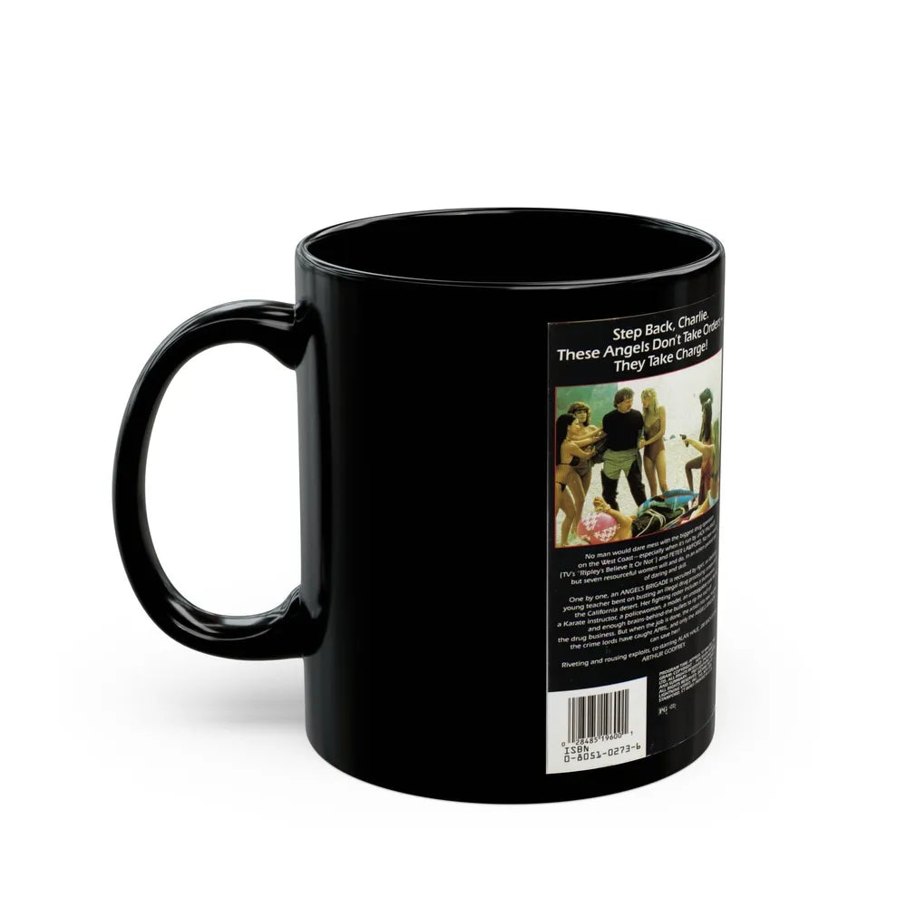 AGELS BRIGADE (VHS COVER) - Black Coffee Mug-Go Mug Yourself