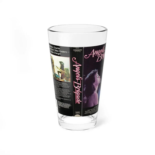 AGELS BRIGADE (VHS COVER) Pint Glass 16oz 16oz - Go Mug Yourself