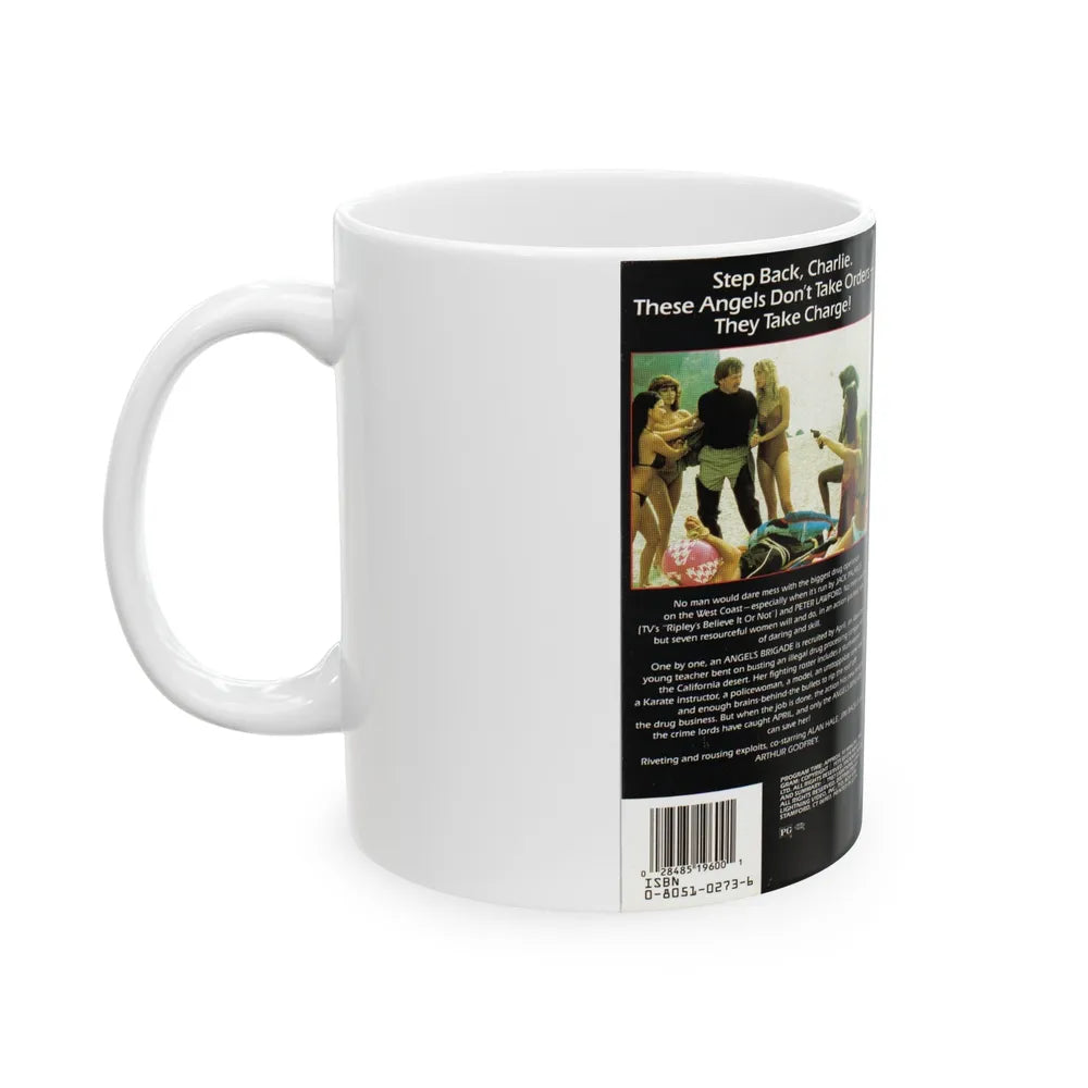 AGELS BRIGADE (VHS COVER) - White Coffee Mug-Go Mug Yourself